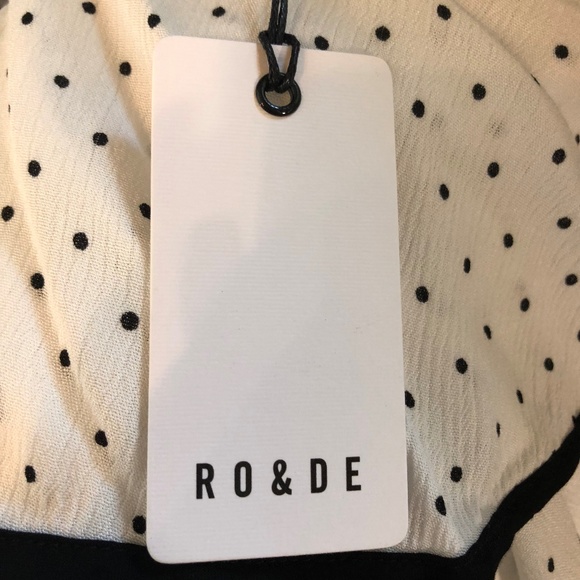 Ro & De | Polkadot Off Shoulder Ruffle - Picture 5 of 8